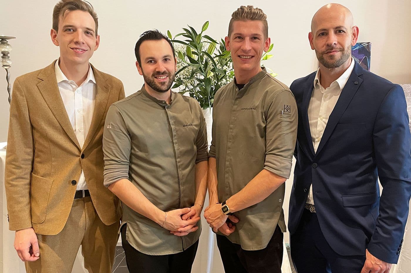 Klaus Lechner, Kevin Micheli, Mathias Schranz and Matthias Steiner at O11